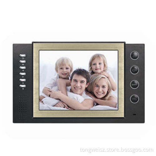 8-inch Wired Entry Doorbell with Room to Room Intercom, Waterproof